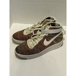 Nike Air Force 1 Flyknit Shoes Mens Size 10 High Top Lightweight 817420-700